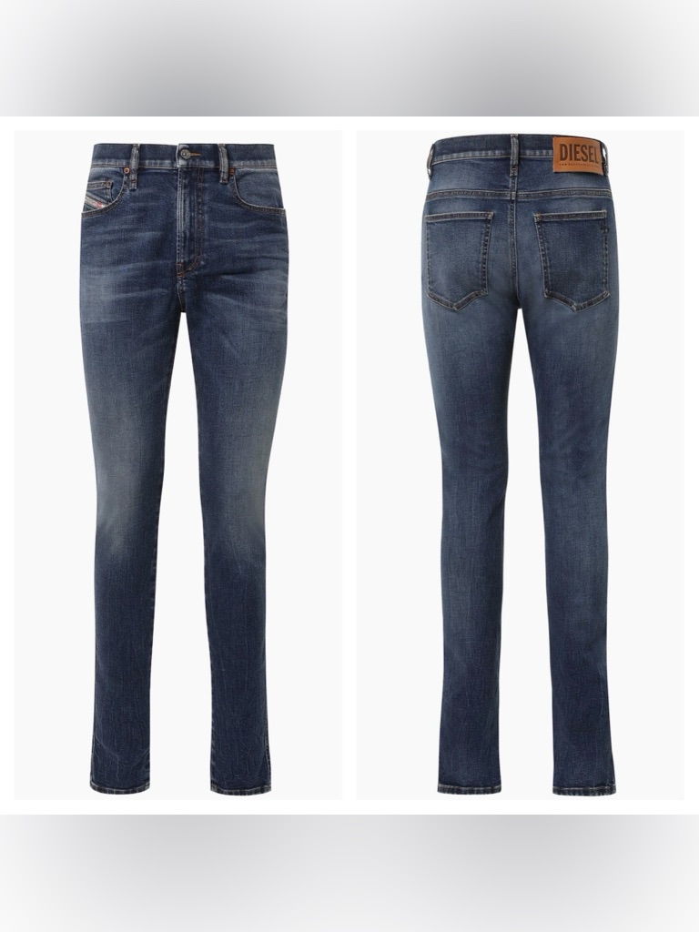 Diesel Isort Skinny Denim Jean Size 31x32”